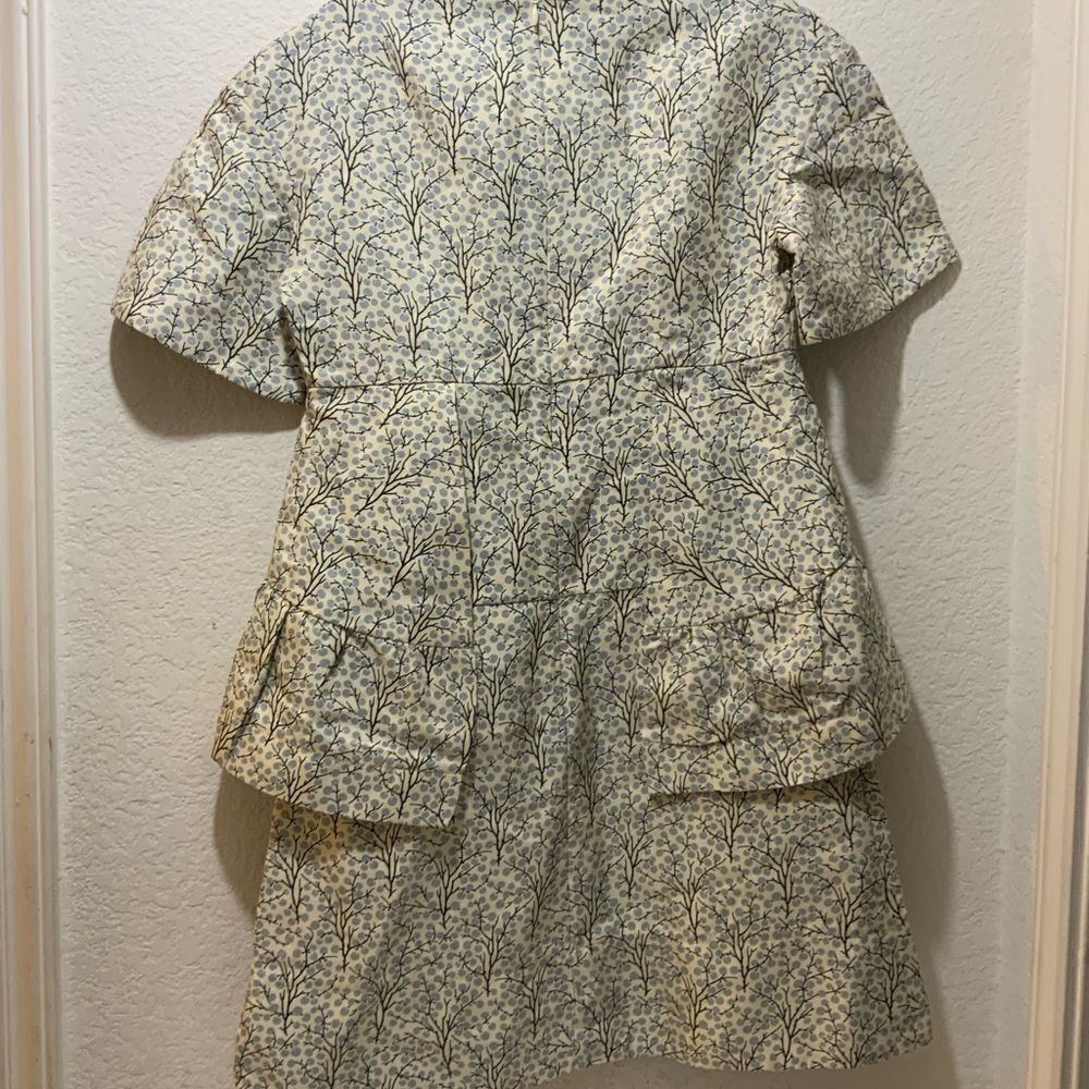 MARNI Pattern Ruffle Dress Print Dress Size 38 - Picture 6 of 10